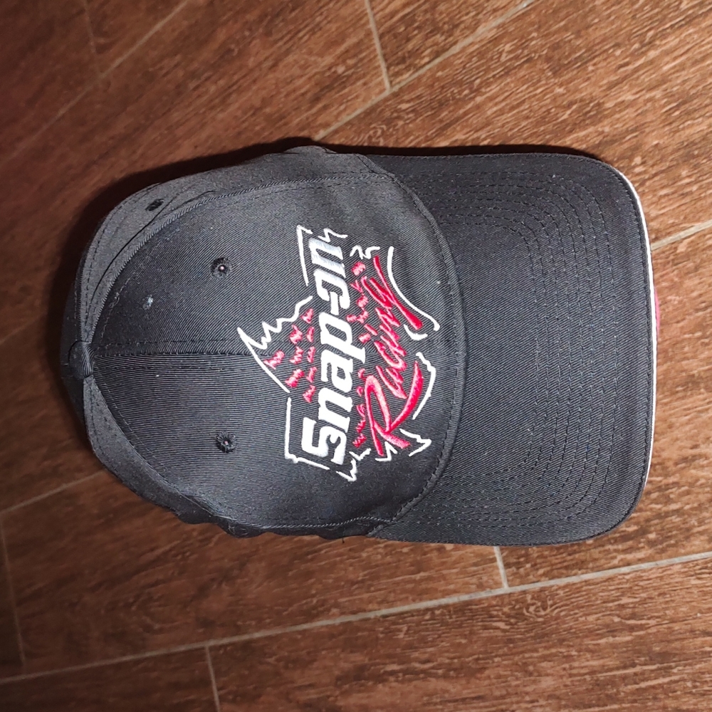 Snap On Racing Choko Motorsports Adjustable Flames Black Red Embroidered Hat Cap